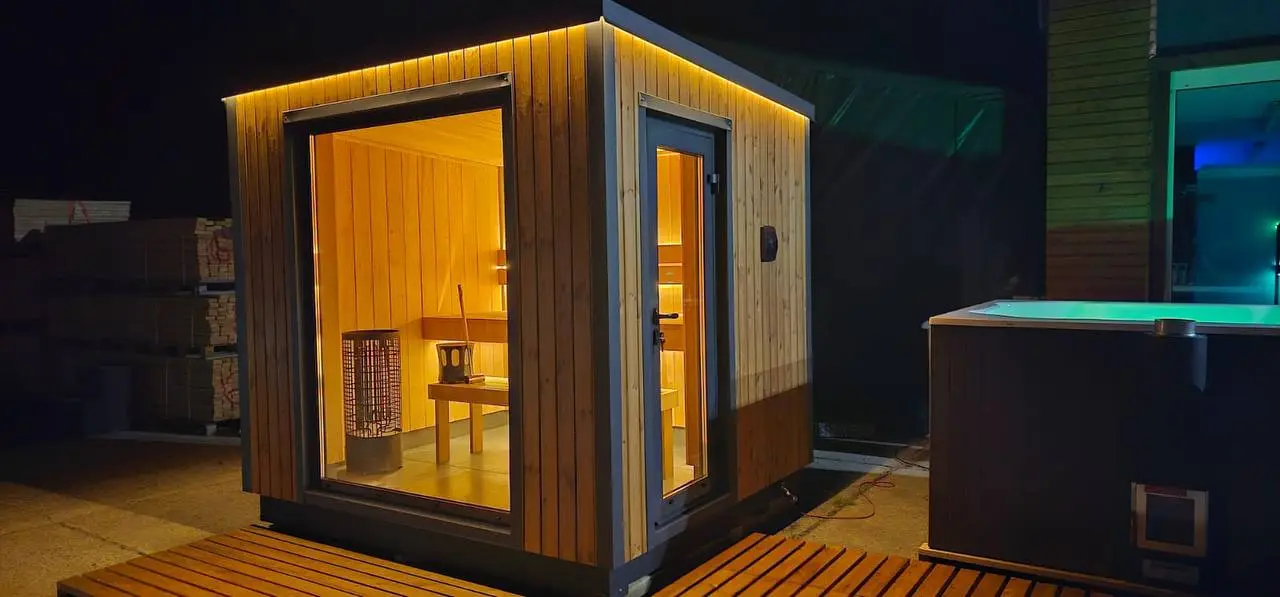 SAUNA OGRODOWA MODUŁOWA 2,55 М - image 13