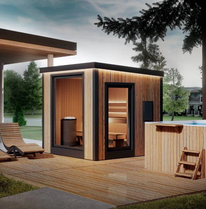 SAUNA OGRODOWA MODUŁOWA 2,55 М - image 14