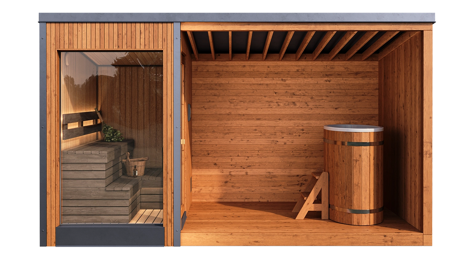 SAUNA COMBO L4 (sauna+balia) - image 0